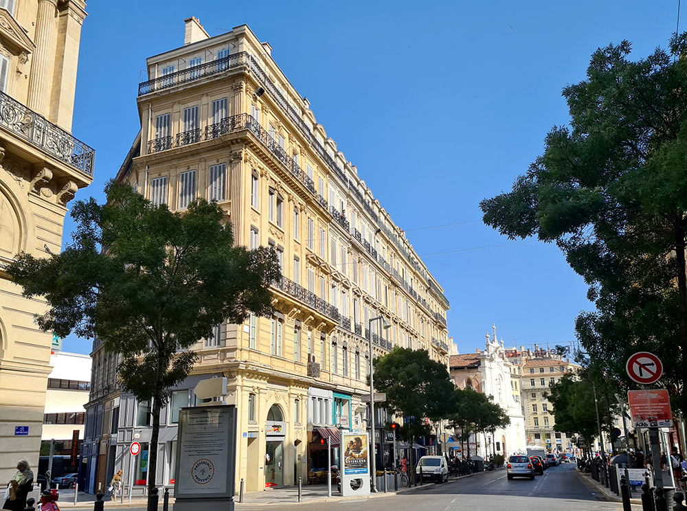Rue de la République à Marseille